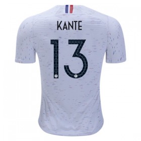 Camisolas de Futebol França Kante 13 Equipamento Alternativa Copa do Mundo 2018 Manga Curta